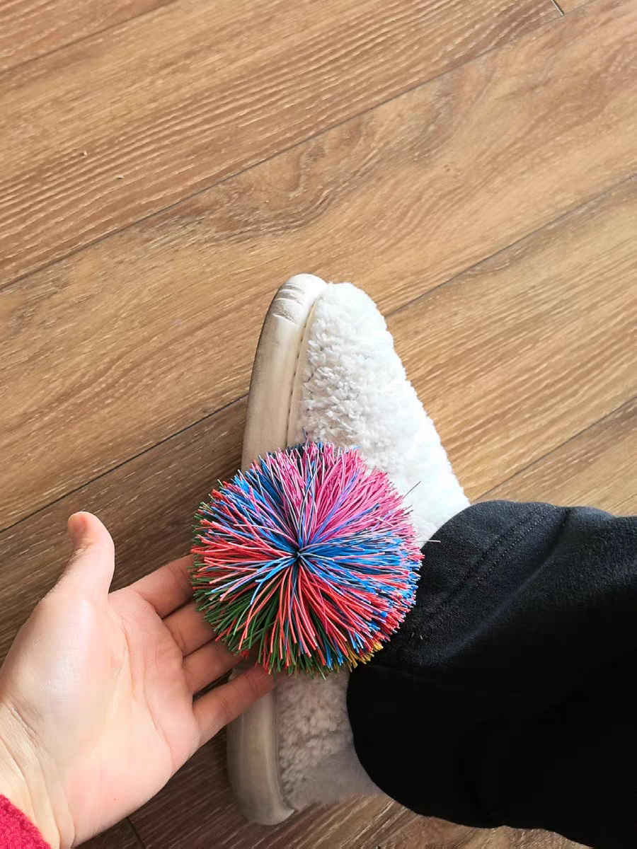 Colorful Kick Shuttlecock Toy 🪶 Fun Exercise Game for Kids & Adults
