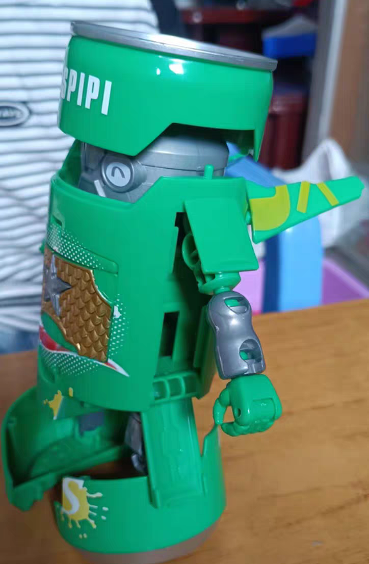Soda Can Transforming Robot 🥤 Creative Mecha Toy for Kids Boys