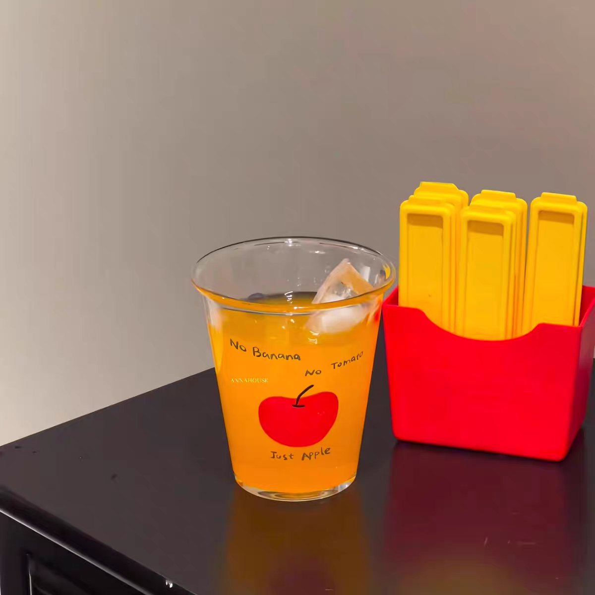 French Fries Ice Cube Mold – Creative Summer Silicone Ice Tray for DIY Drinks & Freezer