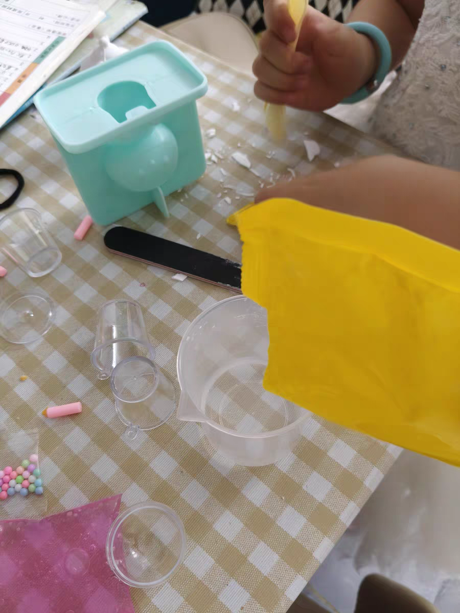 DIY Plaster Painting Kit 🐻 TOI Kids Art Craft Bear Figurine Birthday Gift
