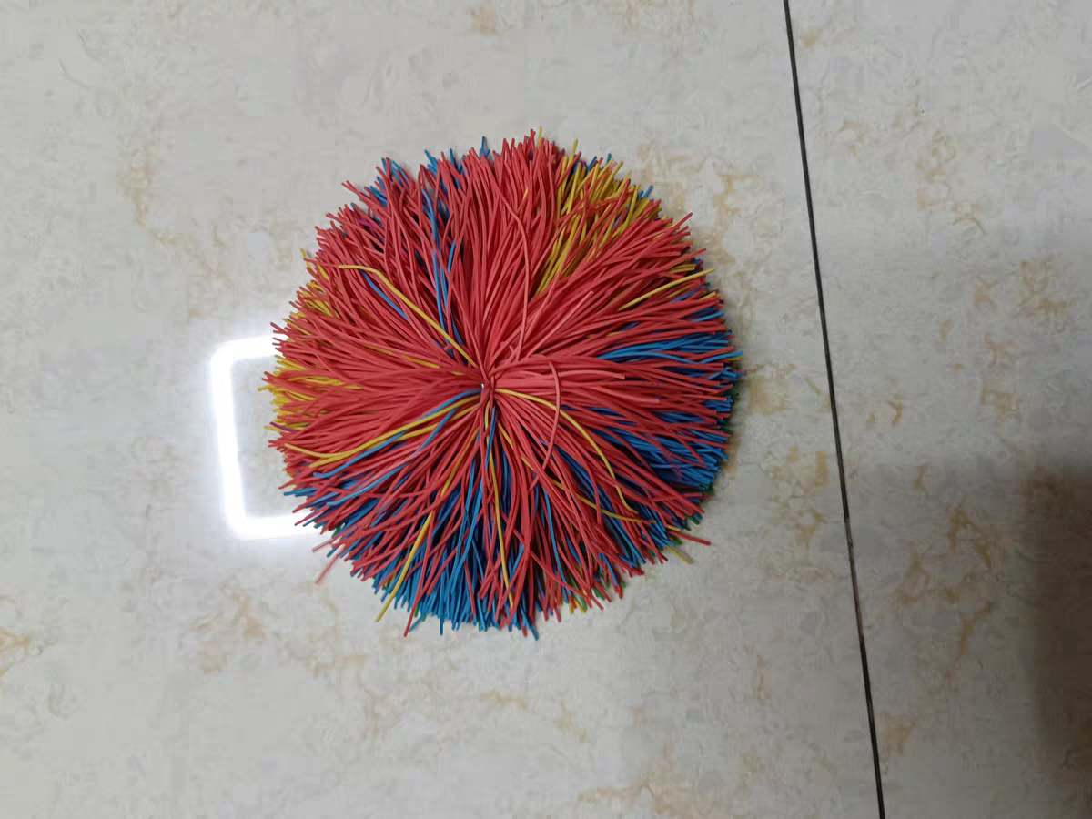 Colorful Kick Shuttlecock Toy 🪶 Fun Exercise Game for Kids & Adults