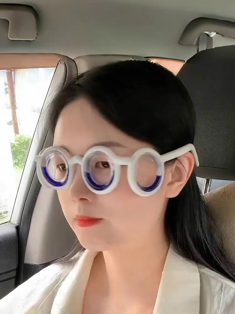Anti-Motion Sickness Glasses Travel Nausea Relief for Adults & Kids
