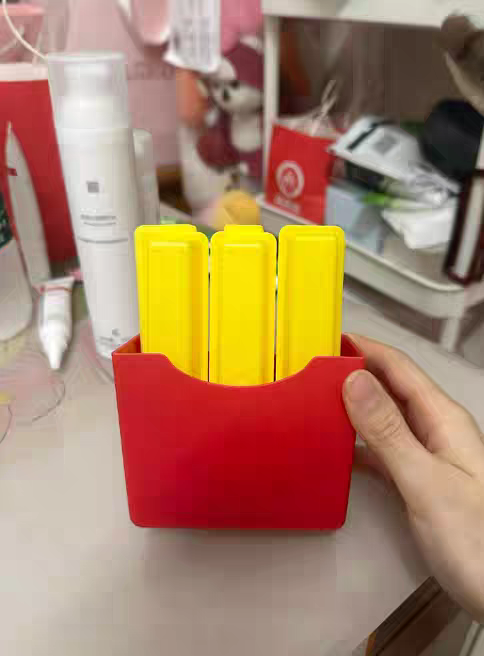 French Fries Ice Cube Mold – Creative Summer Silicone Ice Tray for DIY Drinks & Freezer