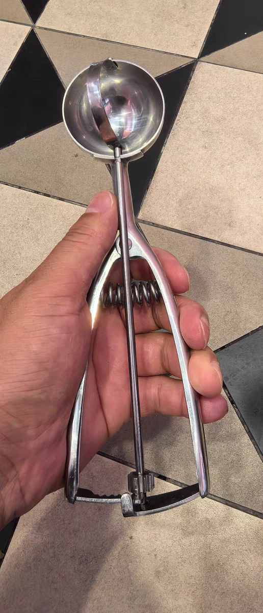 304 Stainless Steel Ice Cream Scoop 🍨 Fruit Melon Baller Kitchen Tool