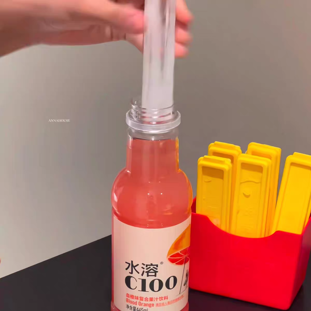 French Fries Ice Cube Mold – Creative Summer Silicone Ice Tray for DIY Drinks