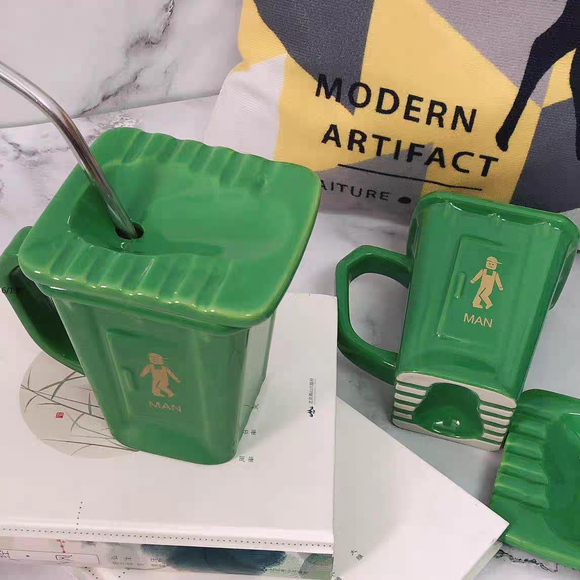 Funny Toilet Mug 🚽 Prank Ceramic Cup Creative Gag Gift for Friends