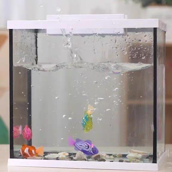 Electric Swimming Fish Toy 🐟 Light-Up Baby Bath Toy Water Play Fun