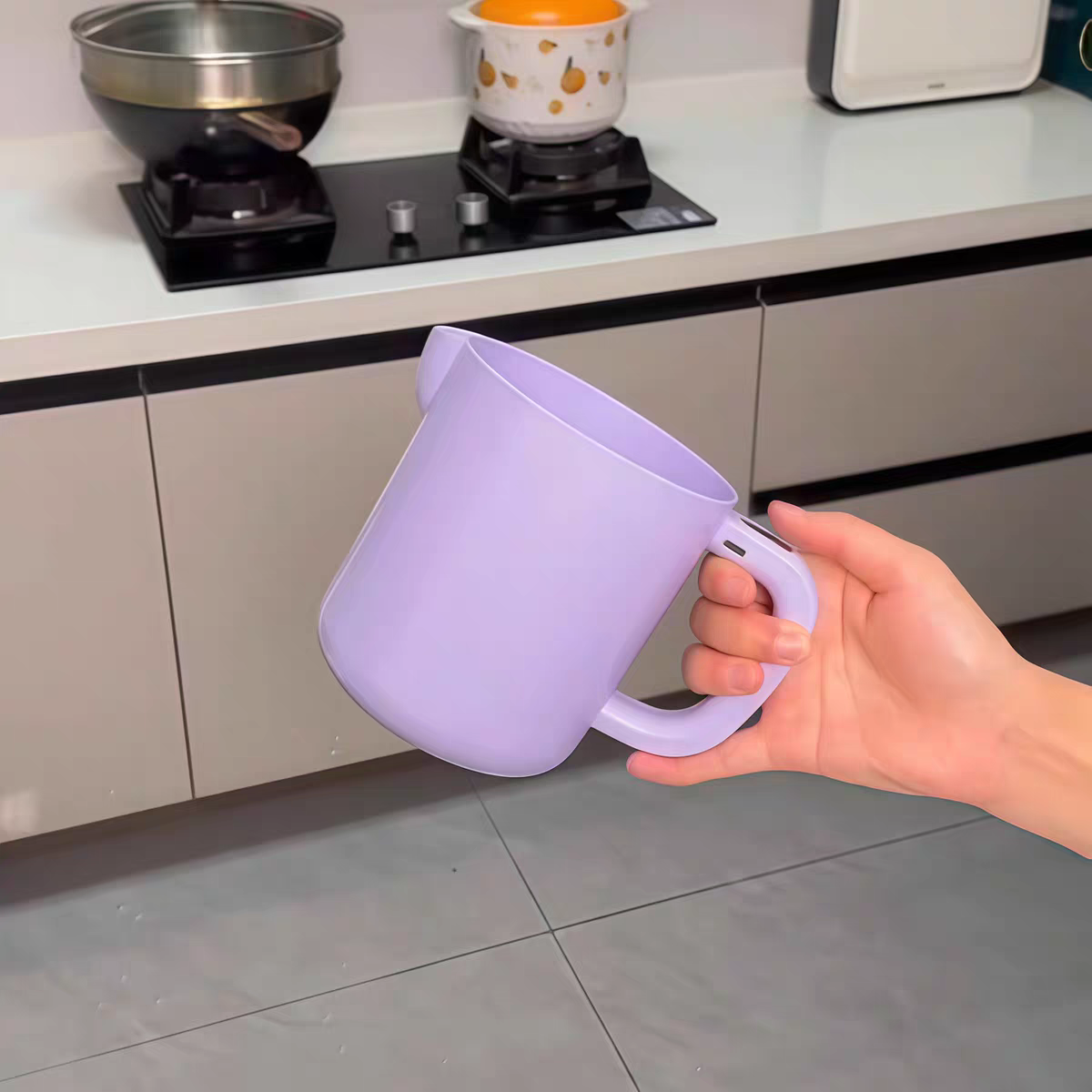 Electric Egg Beater 🥚 Mini Automatic Mixer Cup with Filter – Kitchen Gadget