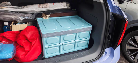 Foldable Car Trunk Organizer 🚗 Multi-Function Storage Box with Large Capacity