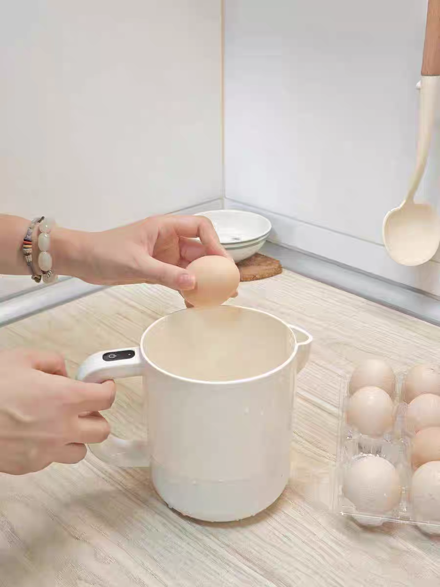 Electric Egg Beater 🥚 Mini Automatic Mixer Cup with Filter – Kitchen Gadget