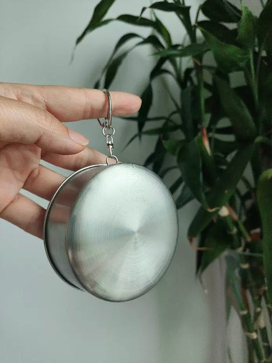 Stainless Steel Folding Travel Cup 🥤 Portable Collapsible Outdoor Mini Shot Glass