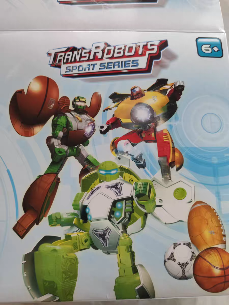 Transforming Sports Robot 🏀⚽ Basketball & Soccer Mecha Toy for Boys