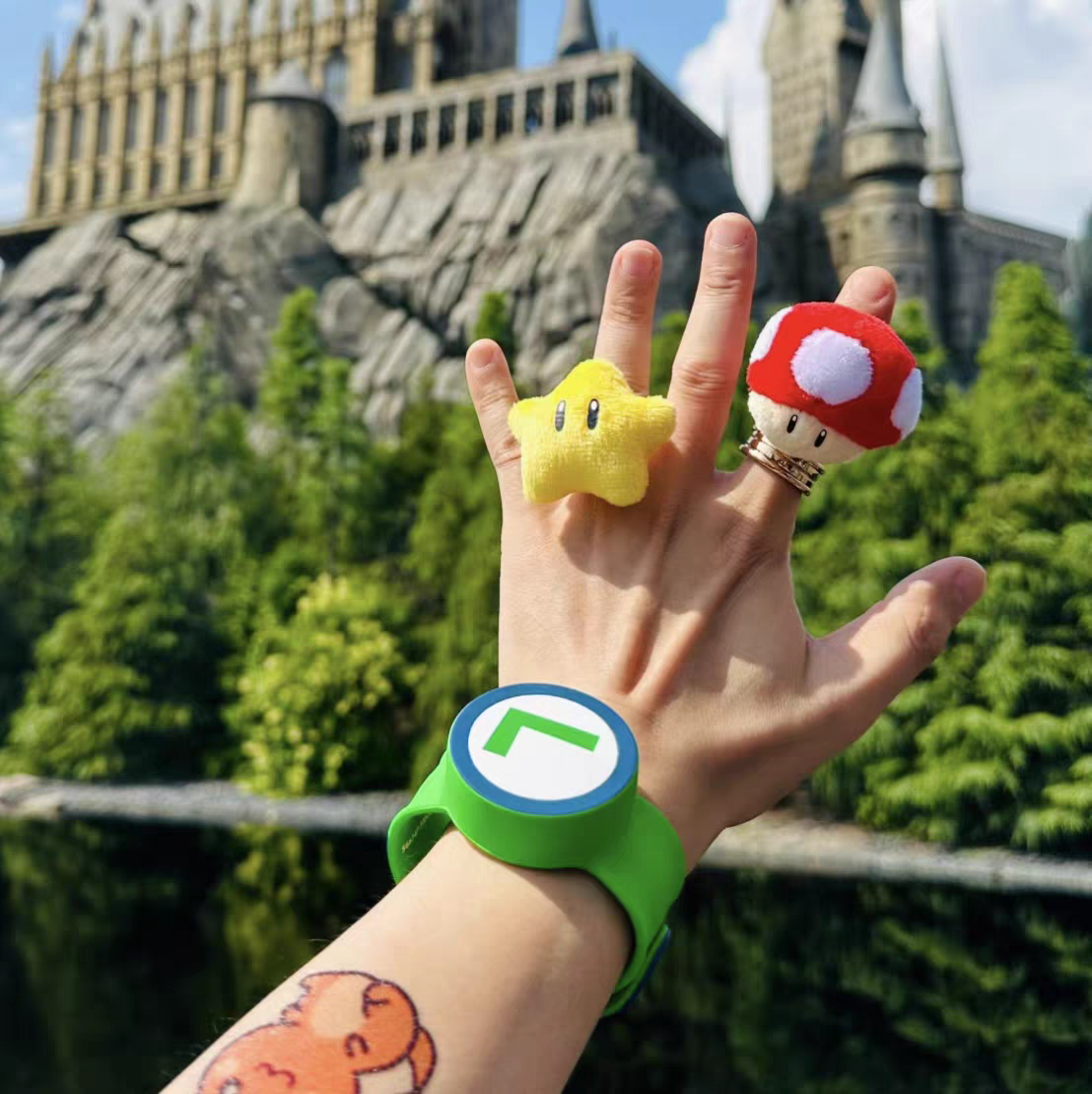 Mario Power Wristband 🎮 Universal Studios Japan USJ Energy Band Rental