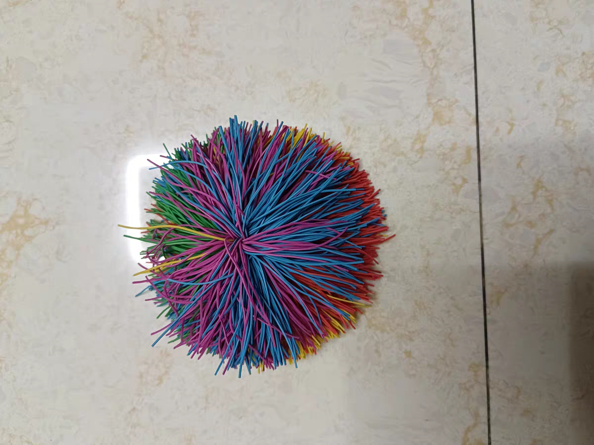 Colorful Kick Shuttlecock Toy 🪶 Fun Exercise Game for Kids & Adults