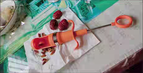 Stainless Steel Jujube & Hawthorn Pitter 🍒 Multi-Function Fruit Corer Tool