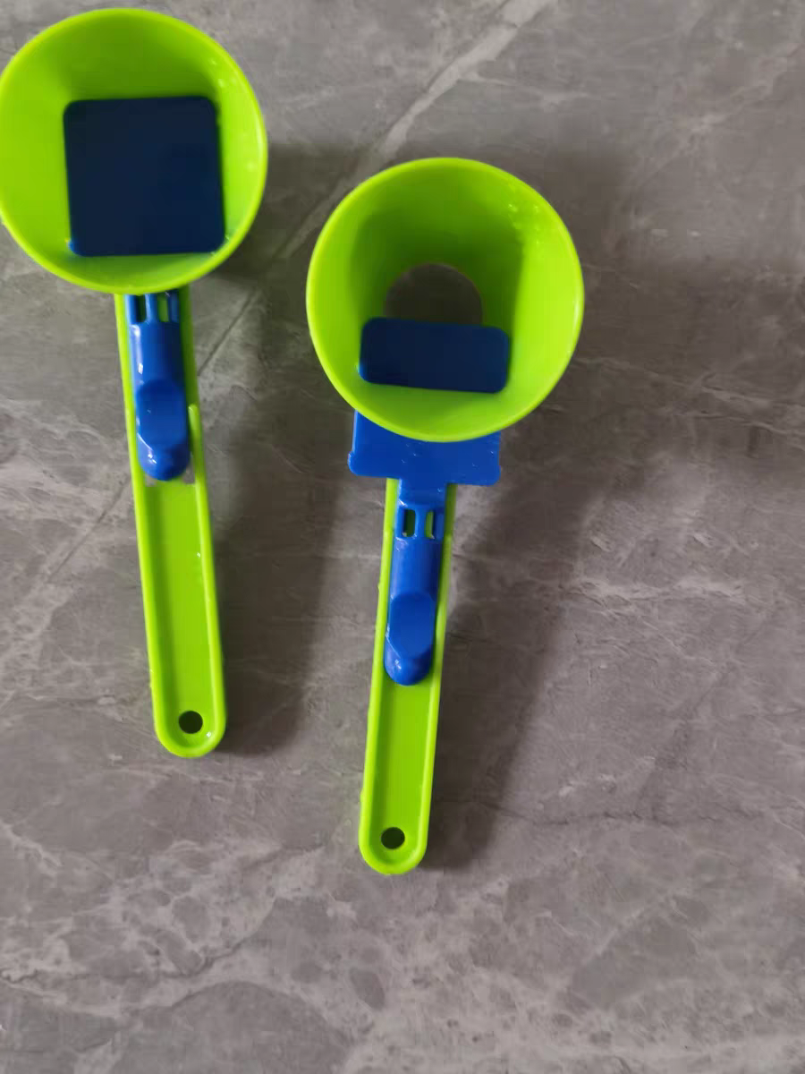 Multi-Function Measuring Spoon Funnel ☕ Leak-Proof Scoop for Coffee & Protein Powder