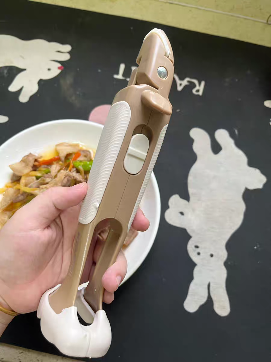 Whale 2-in-1 Anti-Scald Bowl Clip 🐳 Heat-Resistant Plate & Pot Gripper