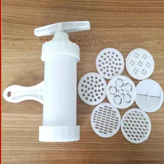 Manual Noodle & Sausage Maker 🍜 Hand-Crank Pasta Press & Filler Tool