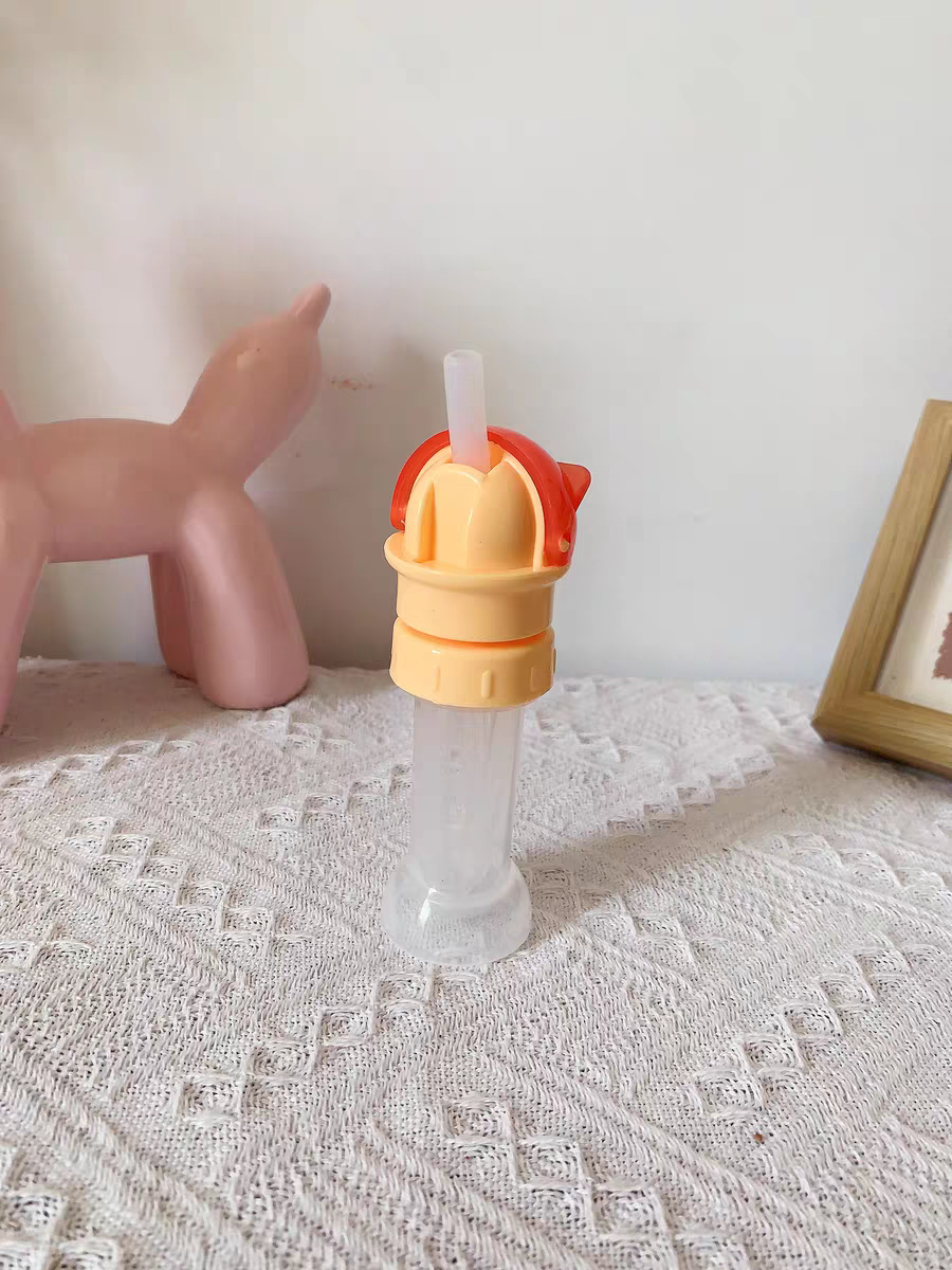 Silicone Bottle Straw Adapter 🍼 Portable Drink Cap for Kids & Baby