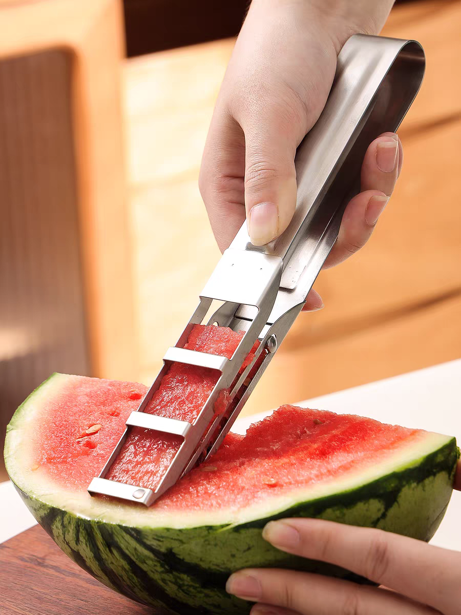 304 Stainless Steel Watermelon Cutter 🍉 Multi-Function Fruit Divider Tool