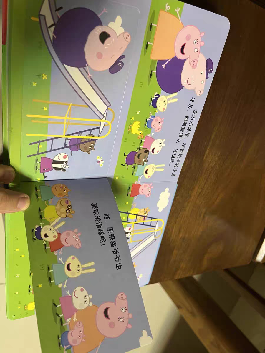 Peppa Pig Board Book Set 📚 6pcs Baby Flip Books Toddler Early Learning Stories