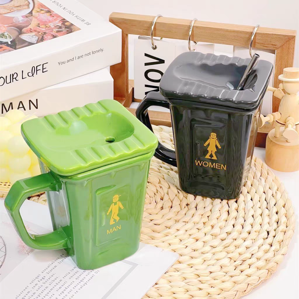 Funny Toilet Mug 🚽 Prank Ceramic Cup Creative Gag Gift for Friends