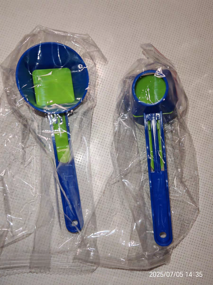 Multi-Function Measuring Spoon Funnel ☕ Leak-Proof Scoop for Coffee & Protein Powder