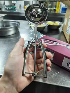 304 Stainless Steel Ice Cream Scoop 🍨 Fruit Melon Baller Kitchen Tool