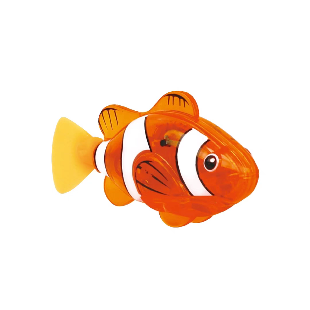 Electric Swimming Fish Toy 🐟 Light-Up Baby Bath Toy Water Play Fun