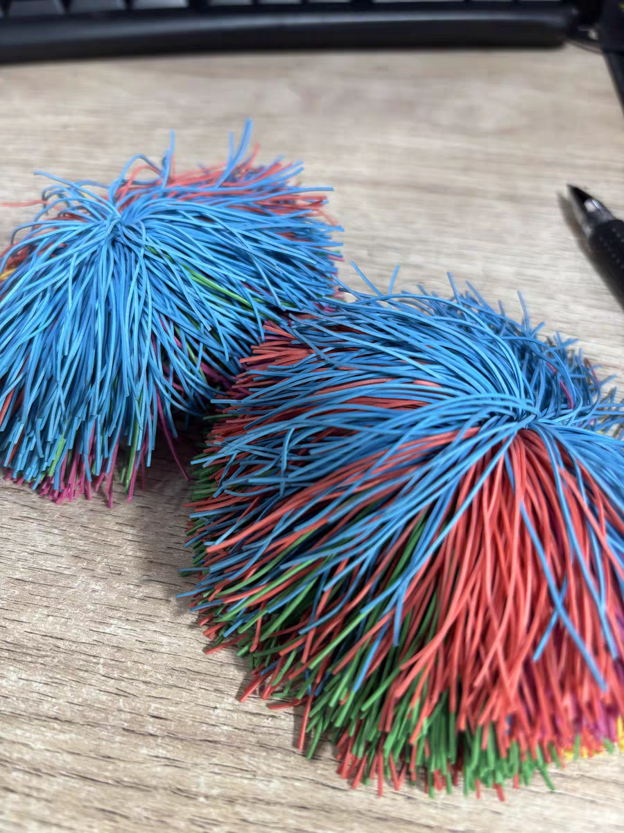 Colorful Kick Shuttlecock Toy 🪶 Fun Exercise Game for Kids & Adults