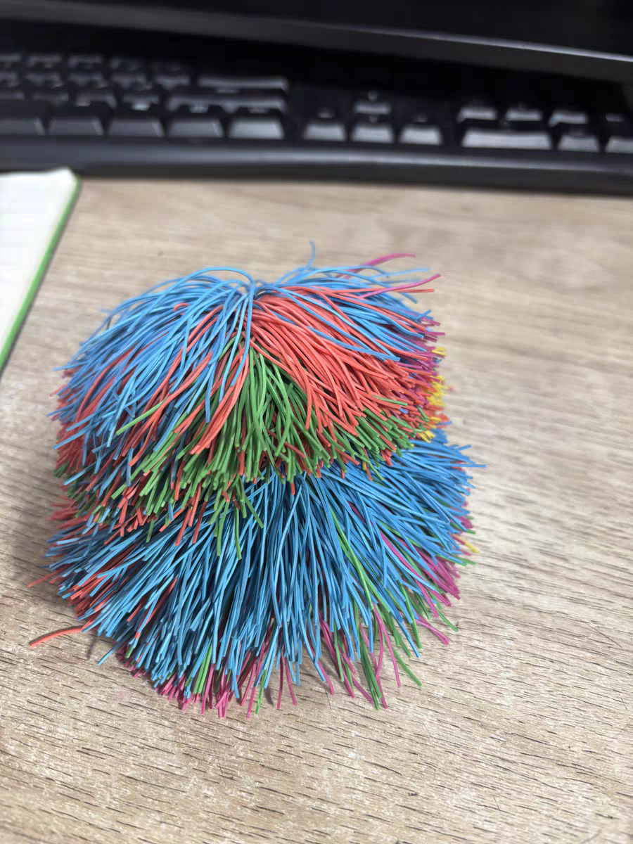 Colorful Kick Shuttlecock Toy 🪶 Fun Exercise Game for Kids & Adults
