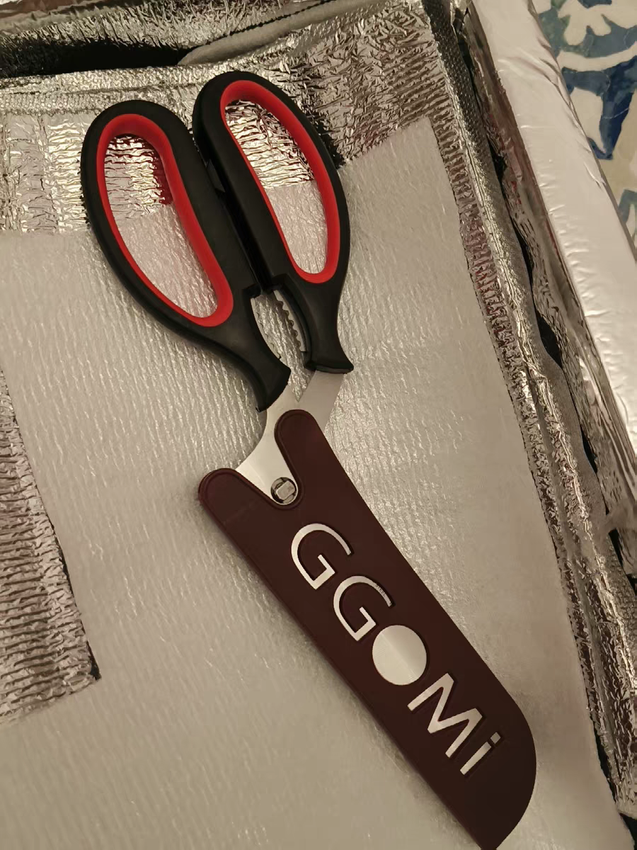 Korean Outdoor Camping Scissors 🔪 Multi-Function BBQ & Kitchen Tool