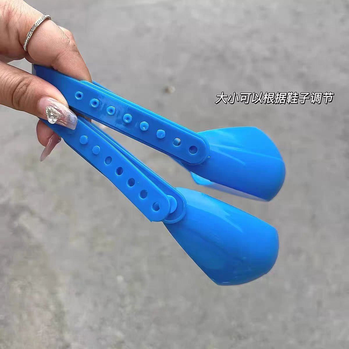 Baby Ride-On Car Shoe Cover 👶 Anti-Wear Adjustable Toe Protector Accessory