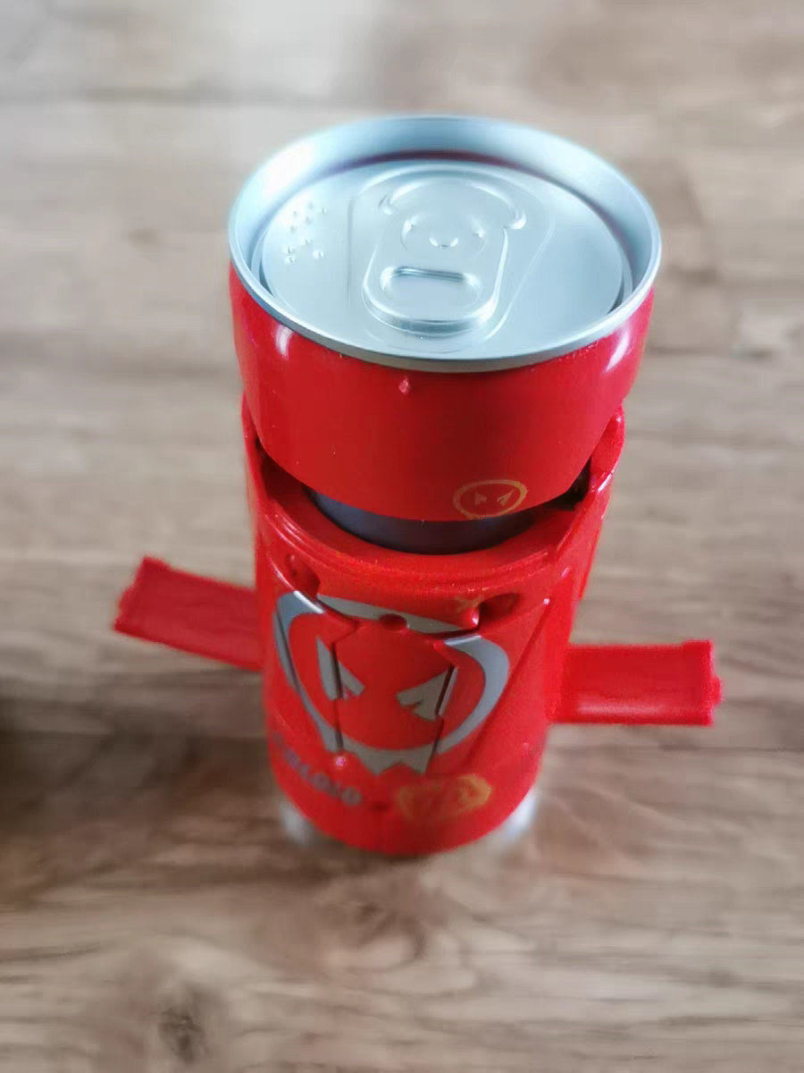 Soda Can Transforming Robot 🥤 Creative Mecha Toy for Kids Boys