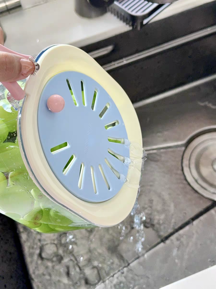 2025 New Faucet Sink Drain Basket 🍇 Kitchen Fruit Veggie Strainer