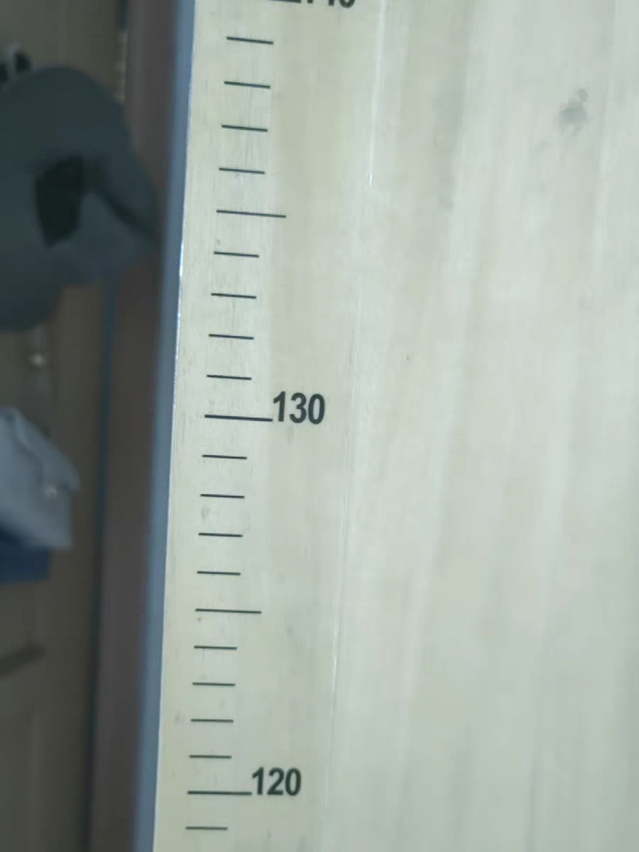 Kids Height Chart Wall Sticker 📏 Removable Transparent Growth Ruler for...