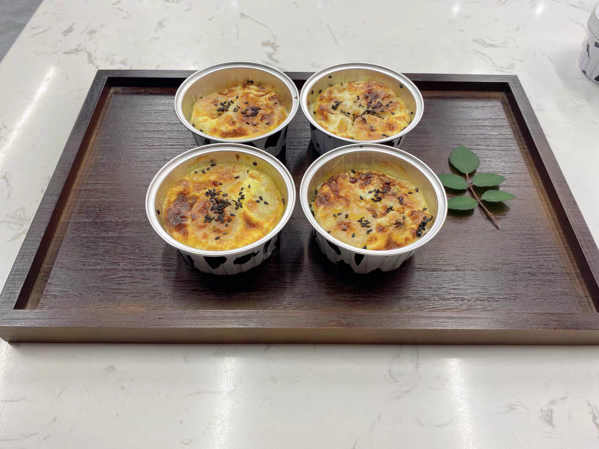 Reusable Air Fryer Foil Bowls 🍰 Aluminum Baking Cups for Oven & Pudding