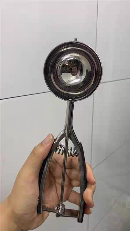 304 Stainless Steel Ice Cream Scoop 🍨 Fruit Melon Baller Kitchen Tool