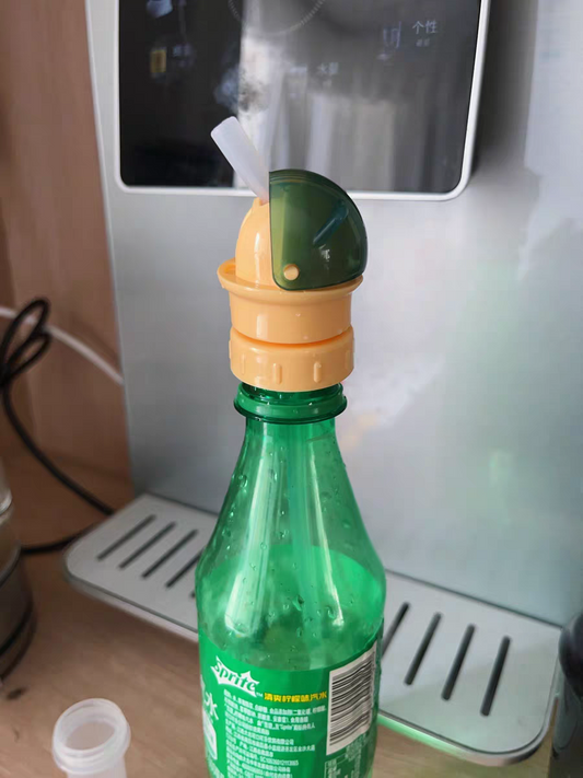 Silicone Bottle Straw Adapter 🍼 Portable Drink Cap for Kids & Baby
