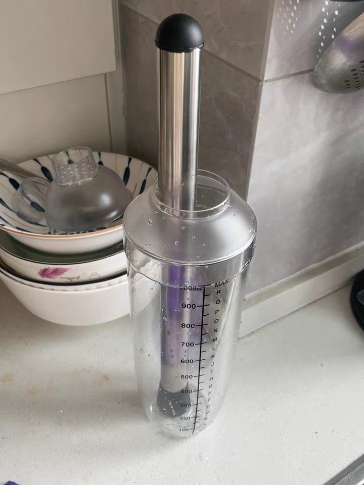 Stainless Steel Shaker Cup 🍹 DIY Lemon Tea & Milk Tea Mixer Cocktail Tool