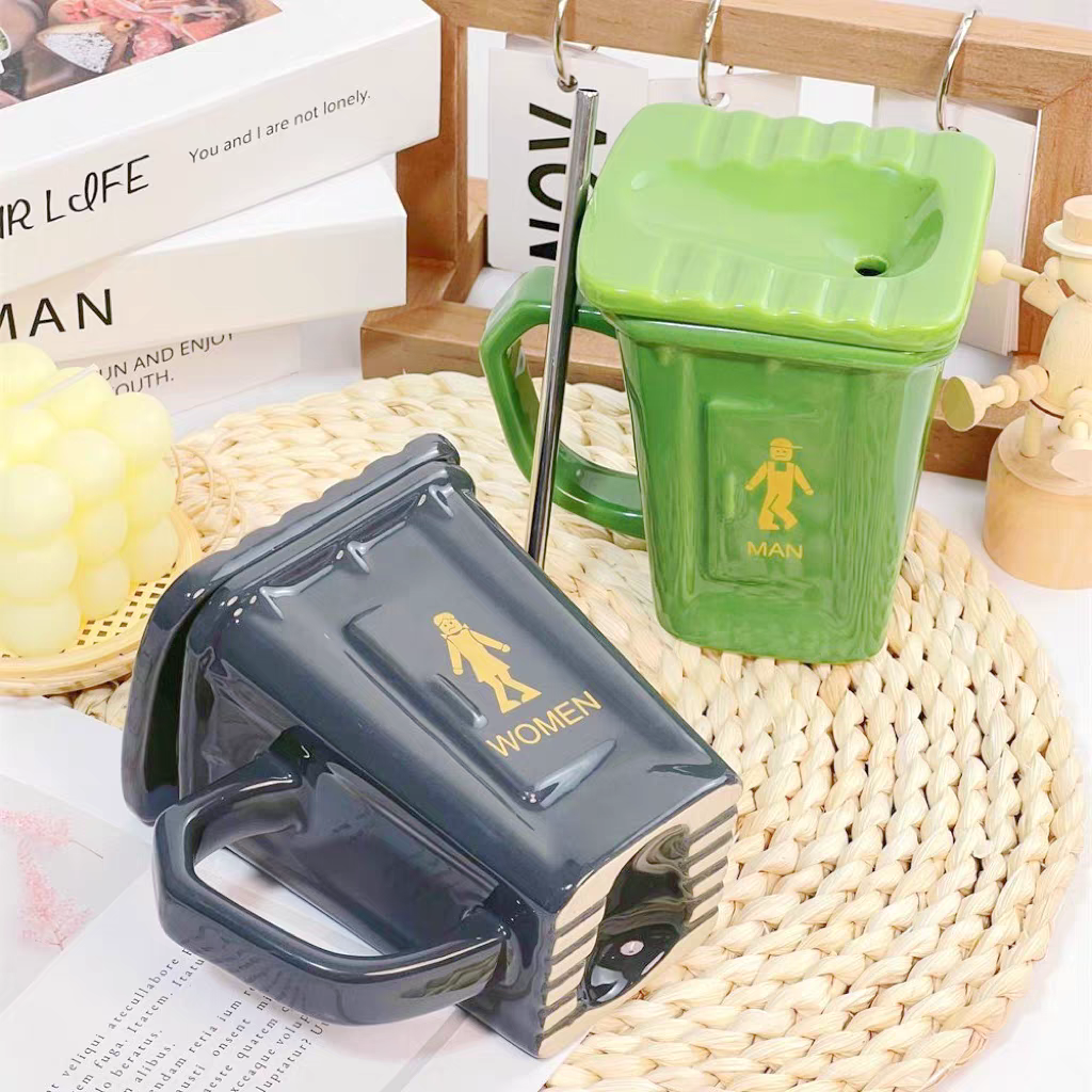 Funny Toilet Mug 🚽 Prank Ceramic Cup Creative Gag Gift for Friends