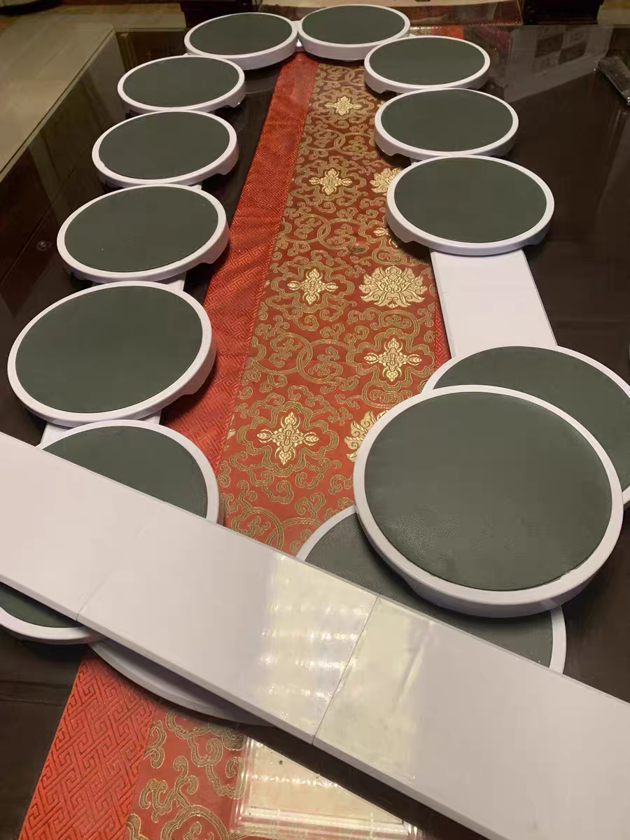 8 Rotating Lazy Susan Turntable 🍽️ 2025 Hot Dining Table Swivel Tray – Non-Slip & Heat Resistant